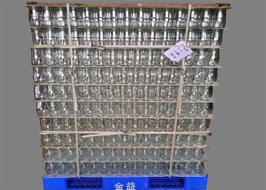 Strati di plastica della fila di imballaggio di plastica per i contenitori di vetro di trasporto con palette
